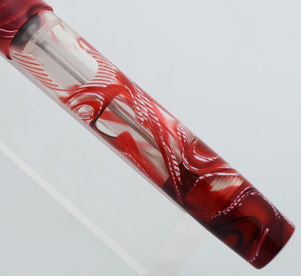 Visconti LE Verona Fountain Pen (036/365) - Clear & Red